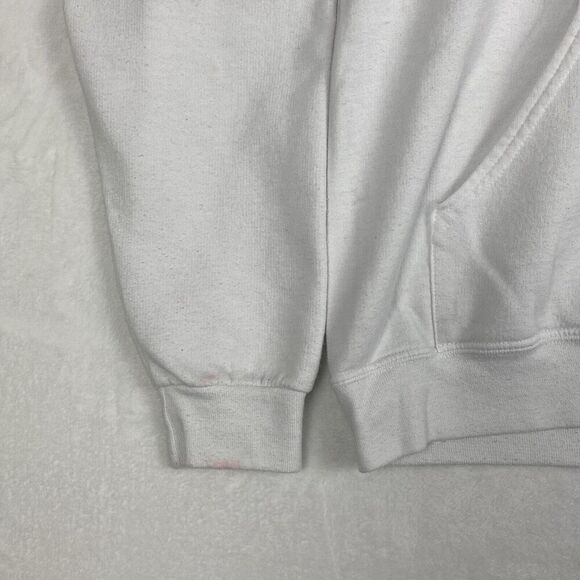 Looney Tunes Graphic Sweater Adult Small White Hoodie Sweatshirt Pullover Casual - Picture 7 of 11